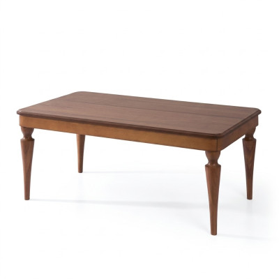 Table basse de luxe design nouveau meuble de salon brun en bois.