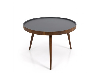 Table ronde de cuisine Table à manger Table basse Couleur Marron nouveau Style Moderne Bois