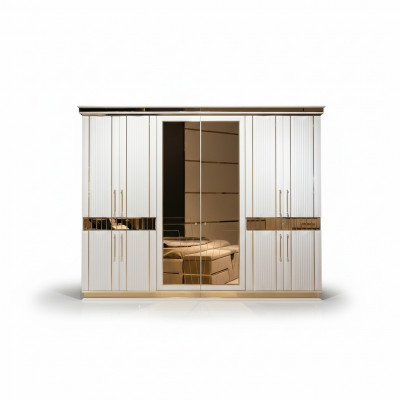 Armoire chambre blanche Matériau bois Armoire Luxe Moderne