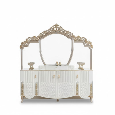 Bahut avec miroir Luxe new rocking Moderne Salon Matériel