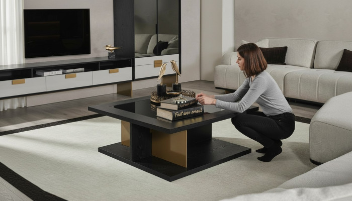 Table basse Meubles Table de luxe Table d'appoint Design moderne Tables de salon