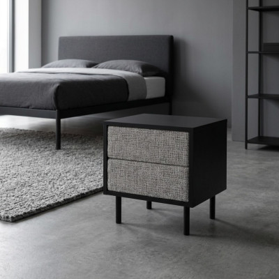 Table de chevet de chambre à coucher Designer Console de nuit Luxueux Meubles en bois neufs