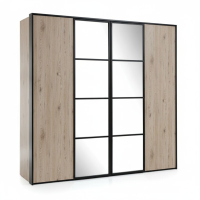Grand armoire de chambre Armoires modernes Meubles en bois de luxe