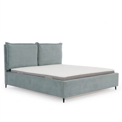 Grand lit de chambre Luxueux Lit Linge de lit Élégants Lits rembourrés