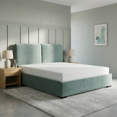 Chambre Lits Designer Lit double Lits de luxe rembourrés Lit en textile