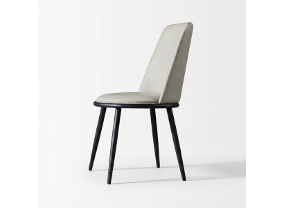 Mobilier de salle à manger Chaise élégante Rembourrage de luxe Bois de designer Siège simple