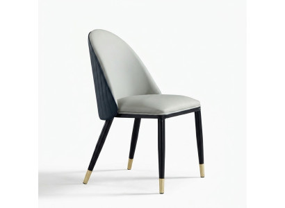 Chaise de salle à manger gris clair Chaises en bois élégantes Fauteuils inclinables modernes nouveaux