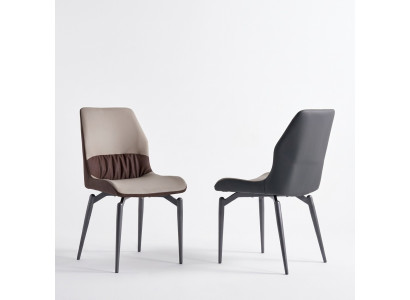Chaises beige d'une place sans accoudoirs Chaises de salle à manger Mobilier de cuisine