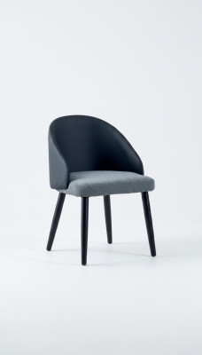 Bleu -Chaises de salle à manger gris luxueuses pour une personne - Conception de chaises de salle à manger