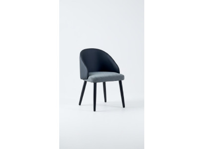Bleu -Chaises de salle à manger gris luxueuses pour une personne - Conception de chaises de salle à manger