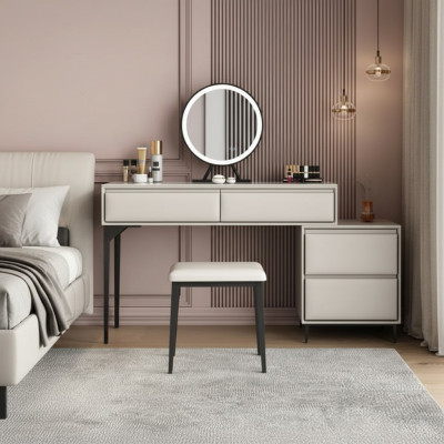 Chambre Mobilier en Bois Luxueuse Coiffeuse Design Table de Maquillage
