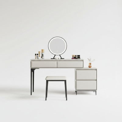 Chambre Mobilier en Bois Luxueuse Coiffeuse Design Table de Maquillage