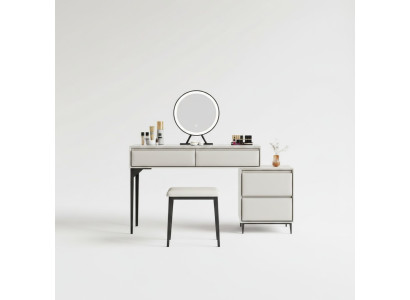 Chambre Mobilier en Bois Luxueuse Coiffeuse Design Table de Maquillage