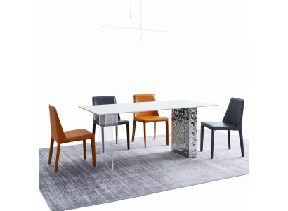 Ensemble de salle à manger Ensemble salle à manger 6x Chaises Groupe de sièges Table à manger Mobilier de salle à manger