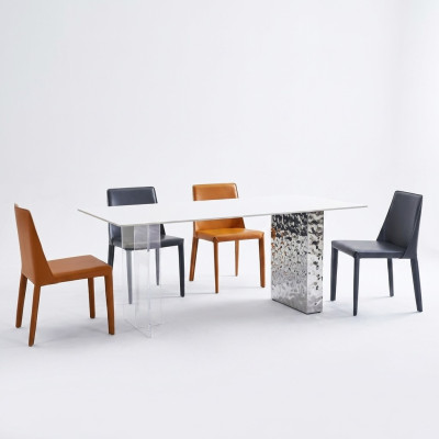 Ensemble de salle à manger Ensemble de salle à manger 4 chaises Groupe de sièges Table de salle à manger Salle à manger neuve