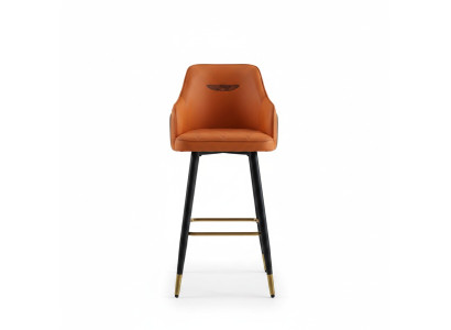 Chaise de bar orange design Un Fauteuil Lounge 1 place Moderne Nouveau