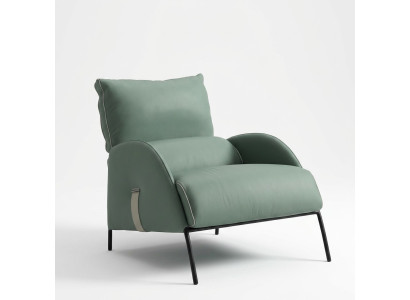 Designer Green Sessel Moderner Einzelsitzer-Sessel 1-Sitzer-Loungesessel
