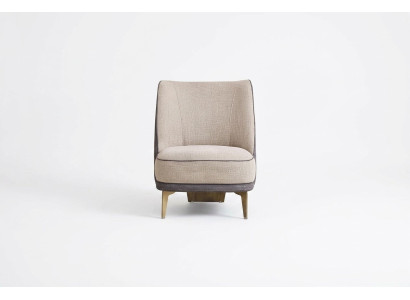 Fauteuil gris-beige Design Fauteuil 1 place Salon 1 place neuf