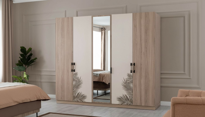 Design de garde-robe Mobilier de chambre à coucher moderne de luxe