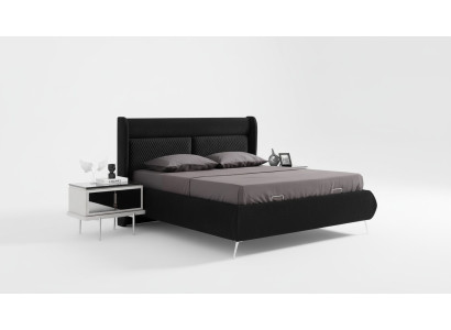 Lits de designer Lit de luxe 2x Tables de chevet 3 pièces. Nouvel ensemble de chambre