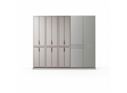 Placard de chambre gris Armoires de luxe Armoire en bois Meubles Armoire