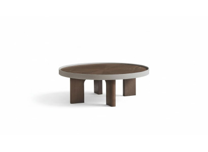 Salon marron table basse ronde design table en bois ronde nouvelles tables