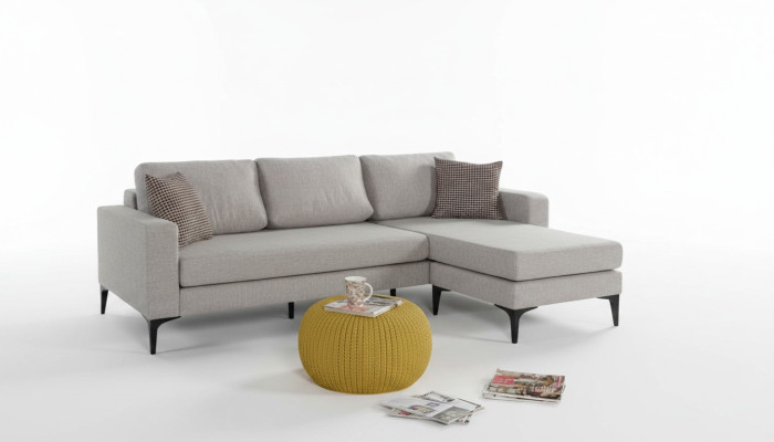 Salon Canapé en forme de L Mobilier Moderne Luxueux Canapé d'angle Canapé Rembourrage neuf