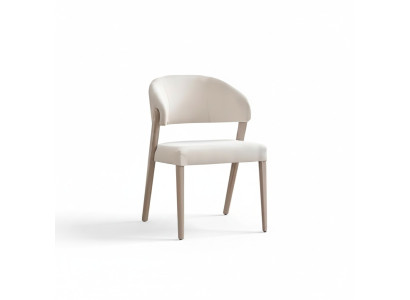 Salle à manger Chaise Blanche Chaise à Dossier Designer Salle à manger Chaises en bois neuves