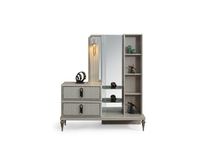 Exclusif Commode en bois de luxe Miroir de chambre Noble Meubles élégants