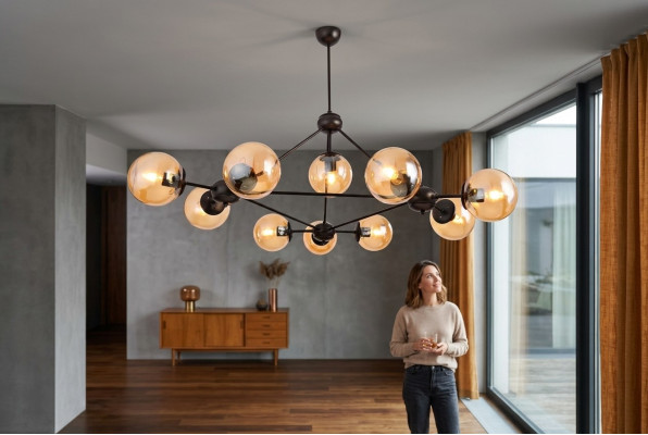 Plafonnier Luminaire Suspension Luminaires Lampes suspensions 110x80