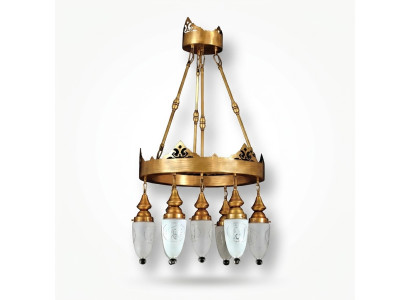 Lampe suspendue Lustre Lampe Lampe en cristal Plafonnier Lampes 60x125