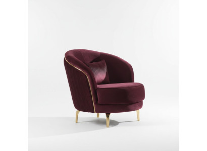 Siège de concepteur de fauteuil moderne Tissu de rembourrage de siège Mobilier textile Meubles de salon