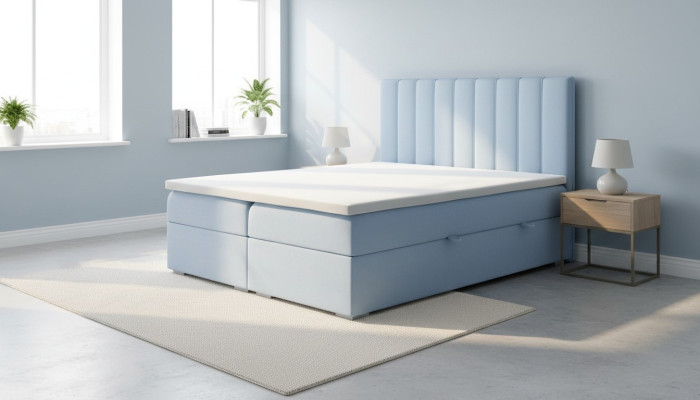 Lit double Chambre Lit Design Moderne Lit Box Spring Mobilier de Luxe