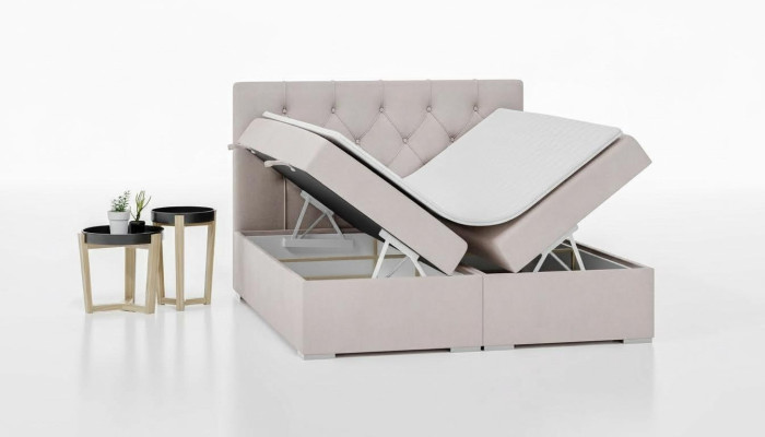 Mobilier rembourré de lit Design Chambre Lit Double neuf Chambre de luxe Moderne