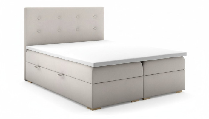 Chambre Lit Luxe Lit double Style Moderne Lit rembourré Designer Textile Mobilier