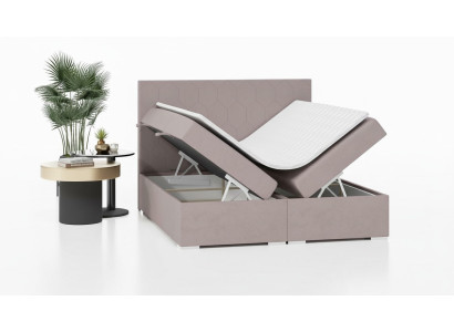 Revêtement de lit Design pour lit double Chambre Textile Meubles Lit de luxe à ressorts tapissier