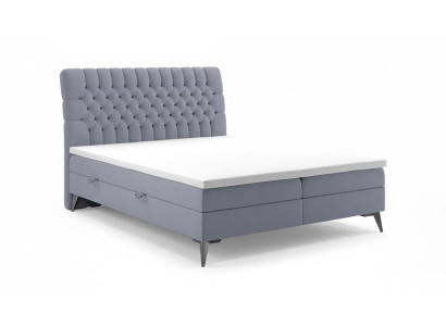 Lit Chesterfield Rembourrage Design Luxe Lit Double Chambre Lit à sommier tapissier