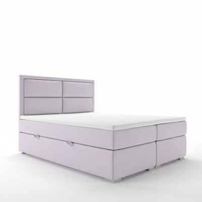Chambre de luxe Lit double Lit rembourré Design moderne Mobilier Lit sommier à ressorts