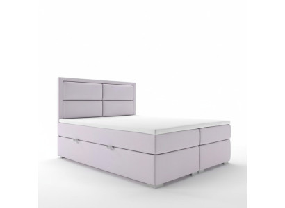 Chambre de luxe Lit double Lit rembourré Design moderne Mobilier Lit sommier à ressorts