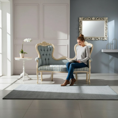 Banquette Chesterfield classique banc de meuble rembourré salon textile banc