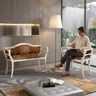 Ensemble de sièges classiques Tabouret Chaises Meubles rembourrés Meubles de salon Design