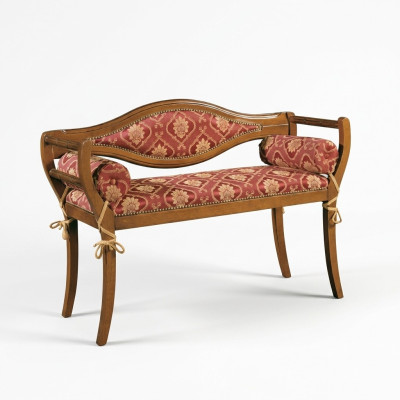 Banquette classique Designer Tabouret de rembourrage Banc rembourré pour salon nouveauté