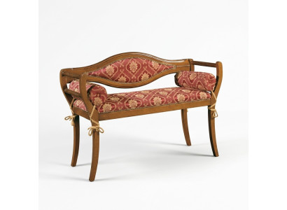 Banquette classique Designer Tabouret de rembourrage Banc rembourré pour salon nouveauté