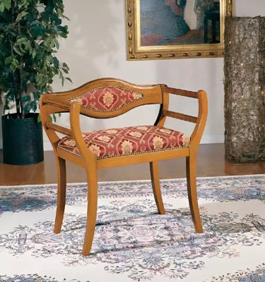 Chaise rembourrée, Siège de concepteur Textile Chaise rembourrée Meubles Tabouret de téléphone
