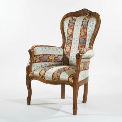 Classique r Designer Fauteuil Mobilier de salon Siège en tissu Mobilier neuf
