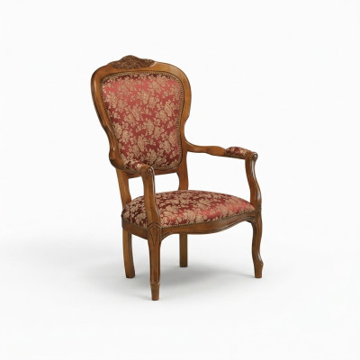Chaise avec accoudoir Chaise de salle à manger Fauteuil Design Chaise rembourrée Meubles de designer