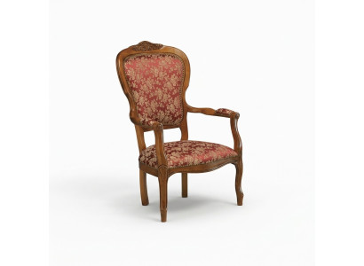 Chaise avec accoudoir Chaise de salle à manger Fauteuil Design Chaise rembourrée Meubles de designer