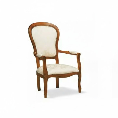 Salle à manger chaise Chaise classique avec accoudoir Fauteuil en tissu designer Meuble fauteuil