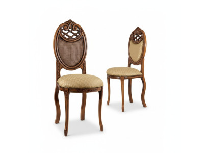 Chaise Mobilier Design Chaise Rembourrée Chaise de salle à manger Classique Bancs en bois