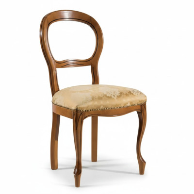 Chaise de designer classique Chaise de salle à manger Chaise rembourrée Mobilier textile.